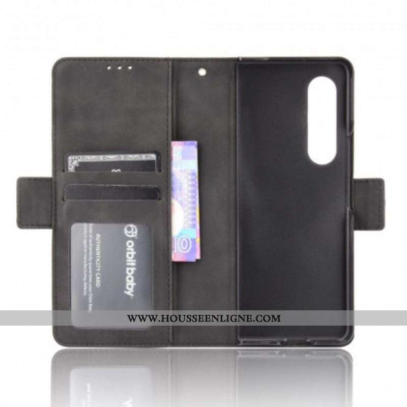 Housse Samsung Galaxy Z Fold 3 5G Classe Première Multi-Cartes
