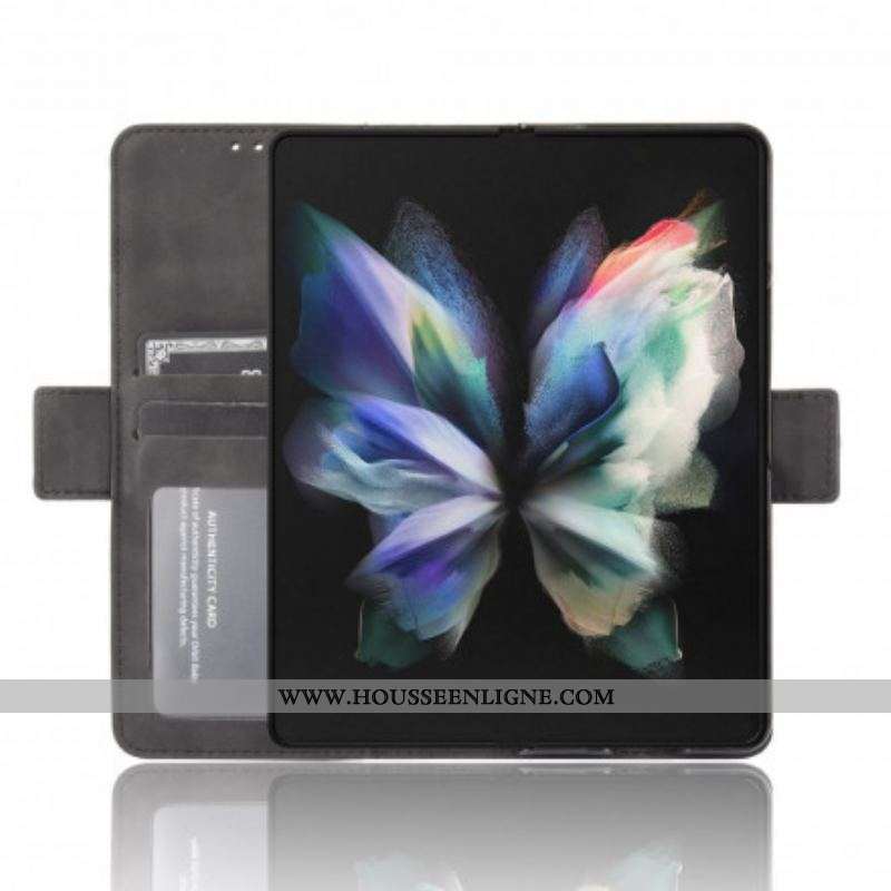 Housse Samsung Galaxy Z Fold 3 5G Classe Première Multi-Cartes