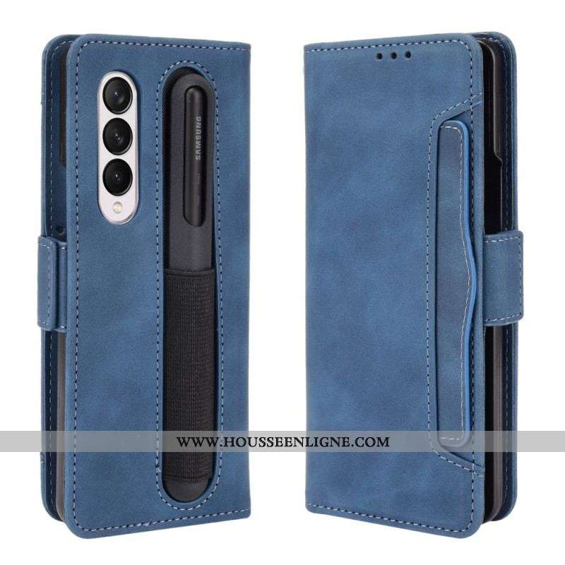 Housse Samsung Galaxy Z Fold 3 5G Classe Première Porte-Stylet
