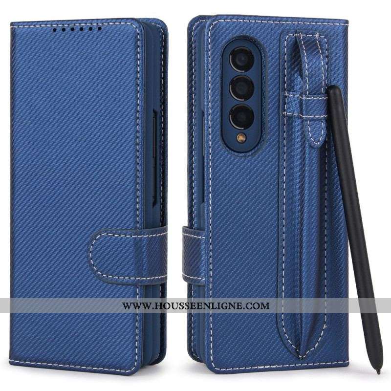 Housse Samsung Galaxy Z Fold 3 5G Coque Détachable Porte-Stylet