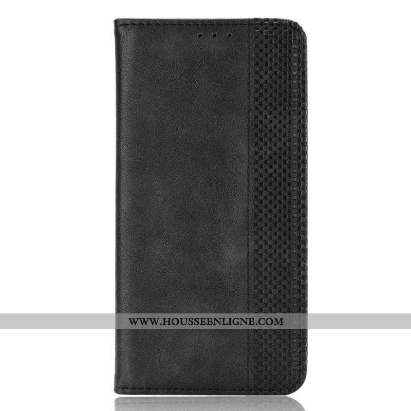 Housse Samsung Galaxy Z Fold 3 5G Effet Cuir Stylisé Porte-Stylet