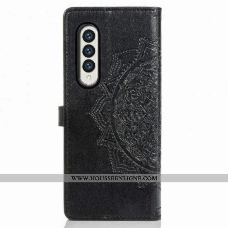 Housse Samsung Galaxy Z Fold 3 5G Mandala Moyen Age
