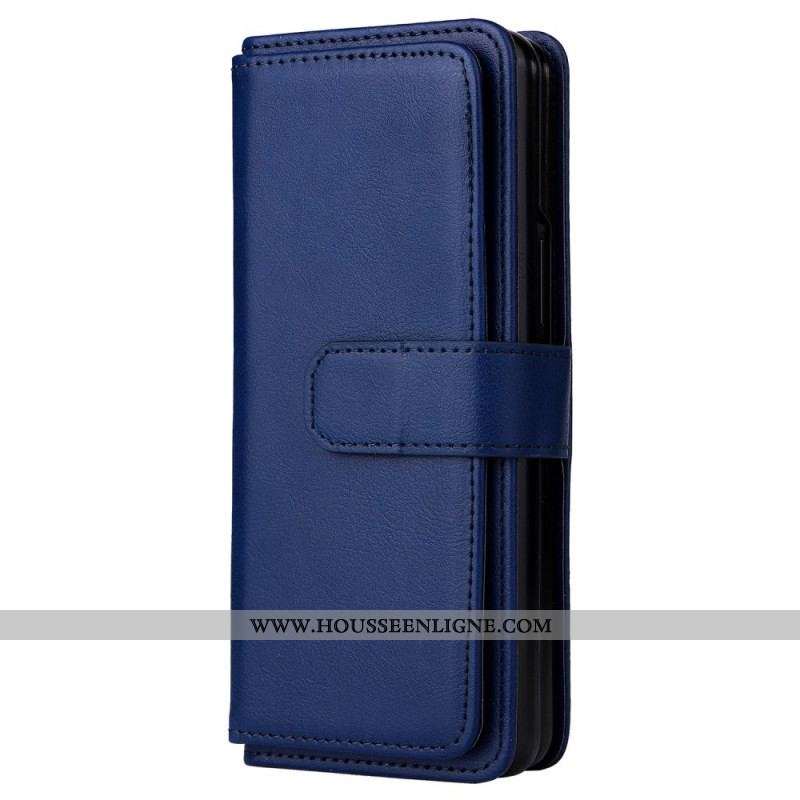 Housse Samsung Galaxy Z Fold 3 5G Multi-fonctions Porte-Monnaie Business