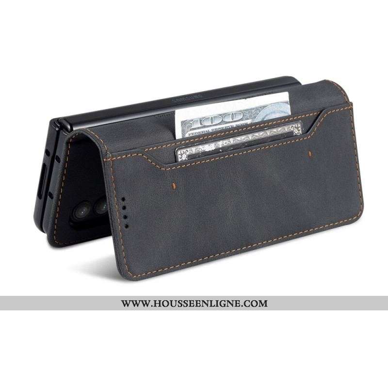 Housse Samsung Galaxy Z Fold 3 5G Style Cuir AZNS