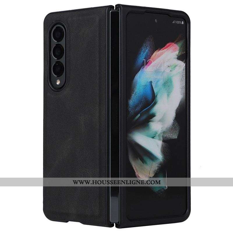 Housse Samsung Galaxy Z Fold 3 5G Vintage Coque Détachable