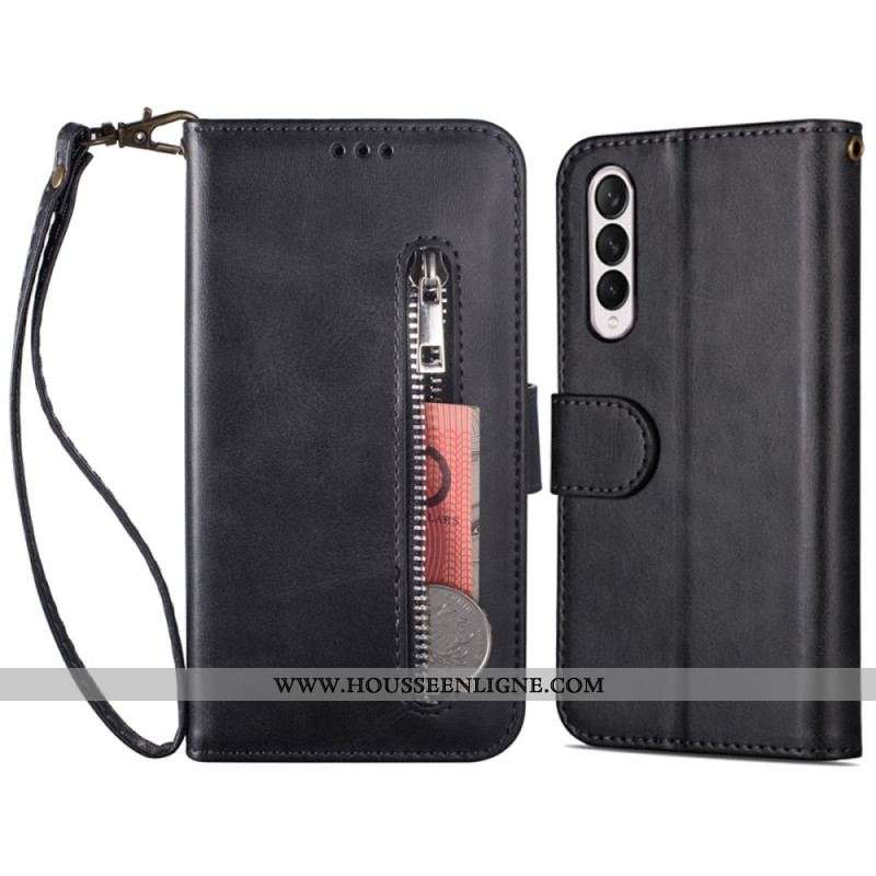 Housse Samsung Galaxy Z Fold 4 Glamour à Lanière