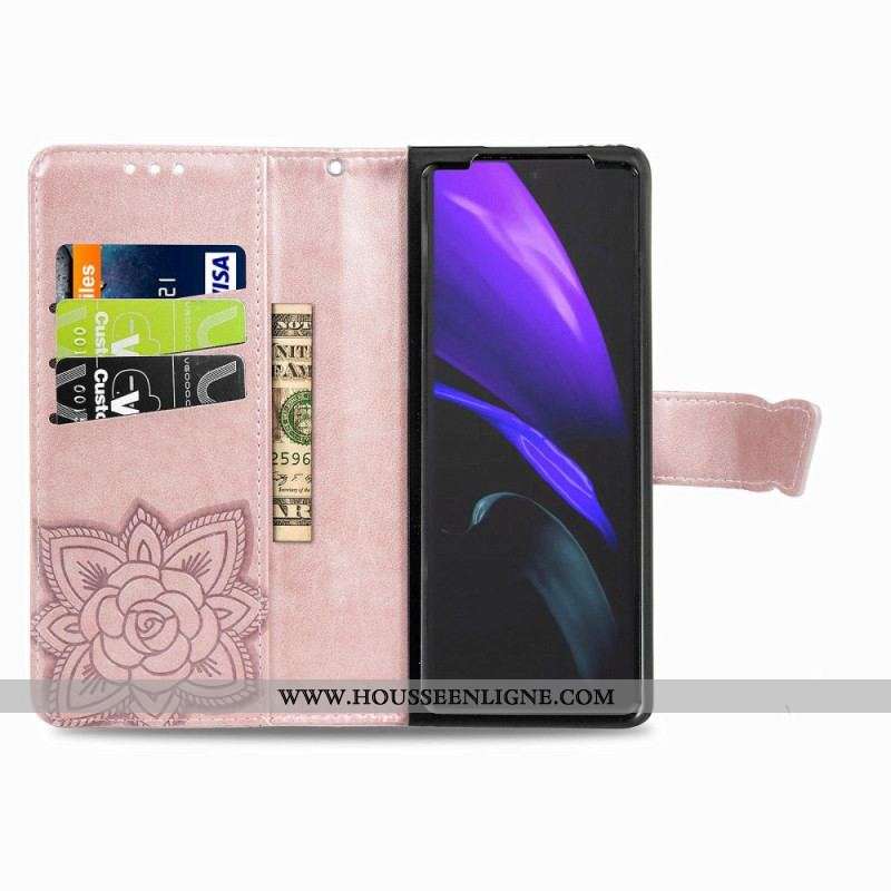 Housse Samsung Galaxy Z Fold 4 Papillon Géant