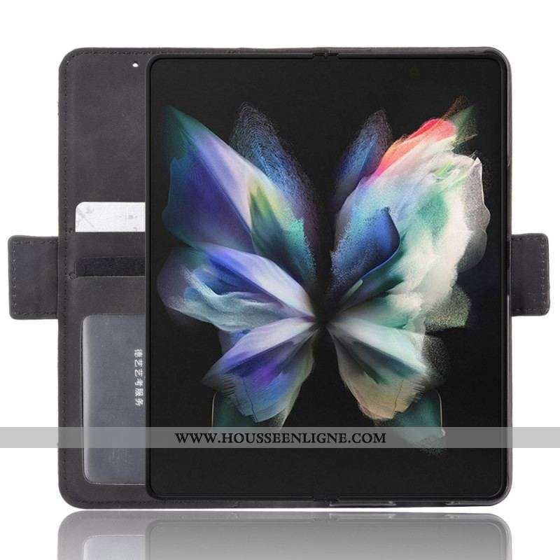 Housse Samsung Galaxy Z Fold 4 Spy avec Rangement à Stylet