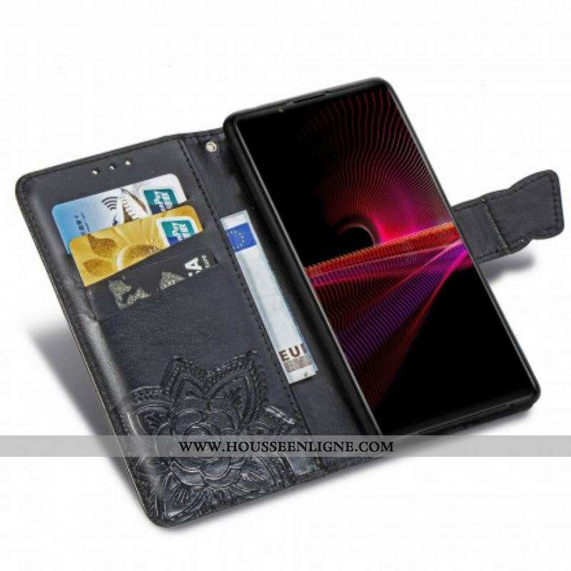 Housse Sony Xperia 1 III Demi Papillons