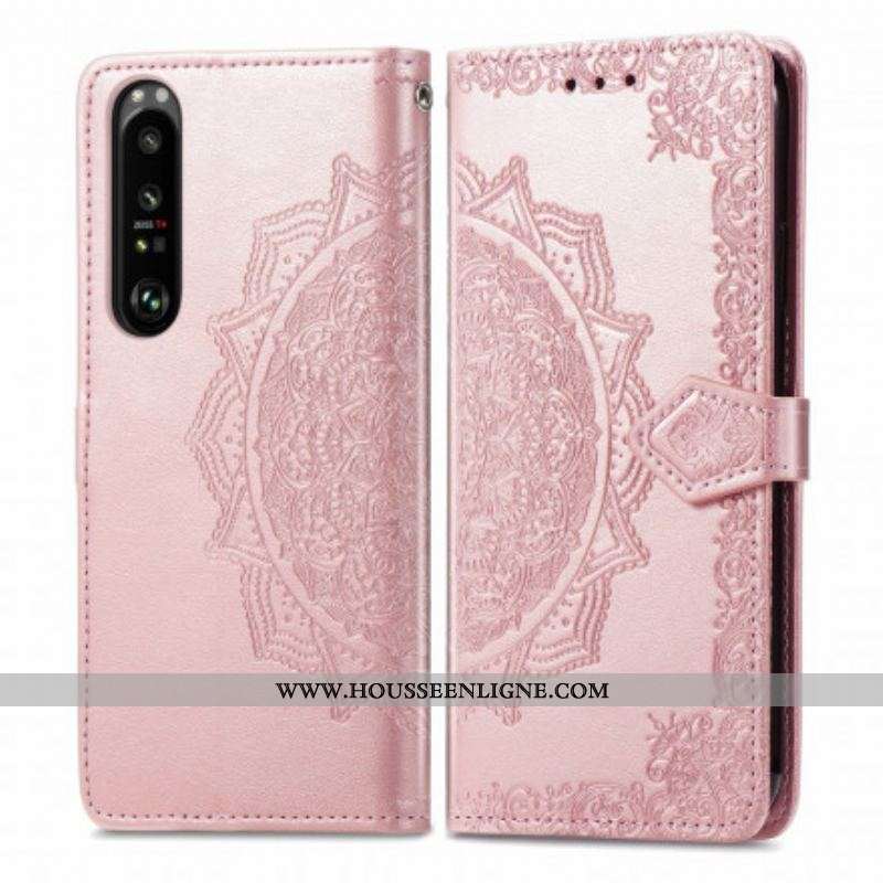 Housse Sony Xperia 1 III Mandala Moyen Age