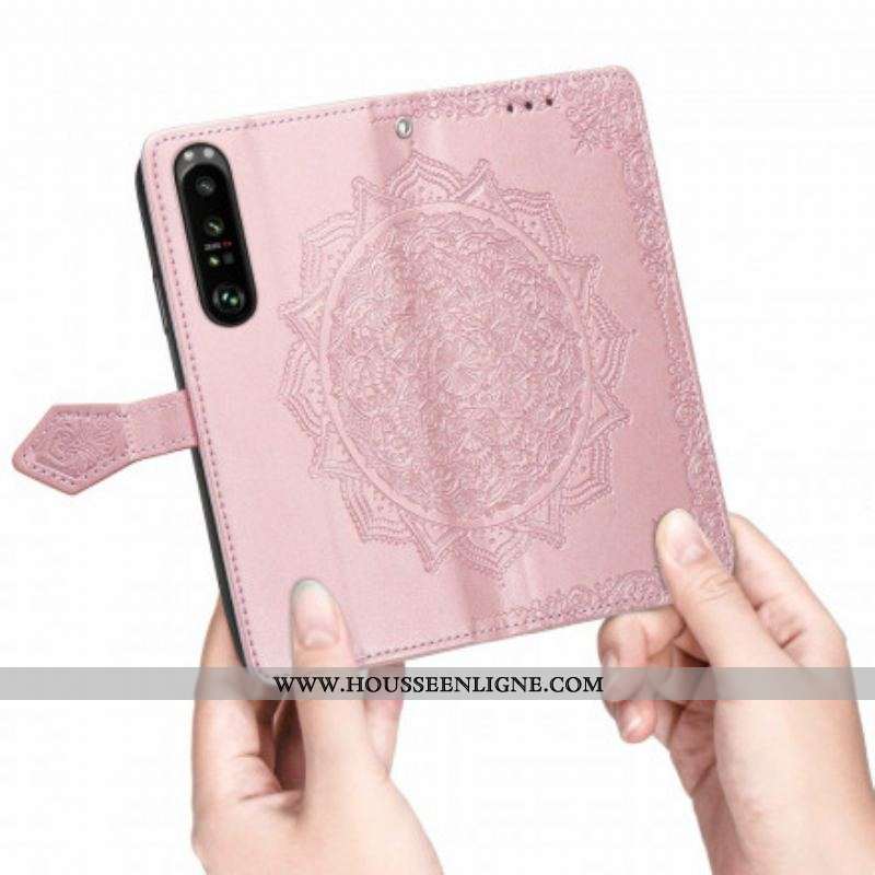 Housse Sony Xperia 1 III Mandala Moyen Age