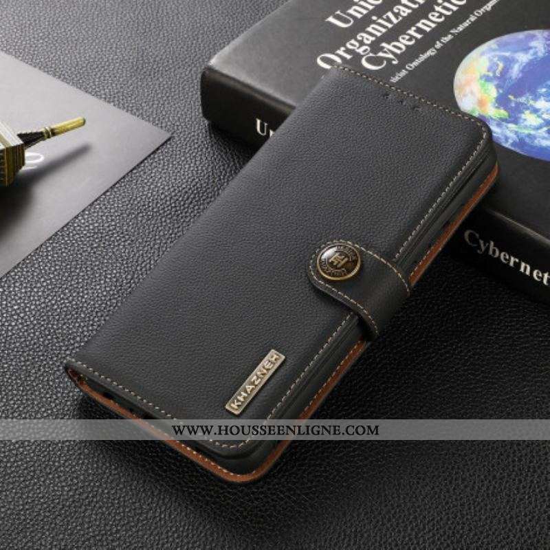 Housse Sony Xperia 1 III Simili Cuir KHAZNEH RFID