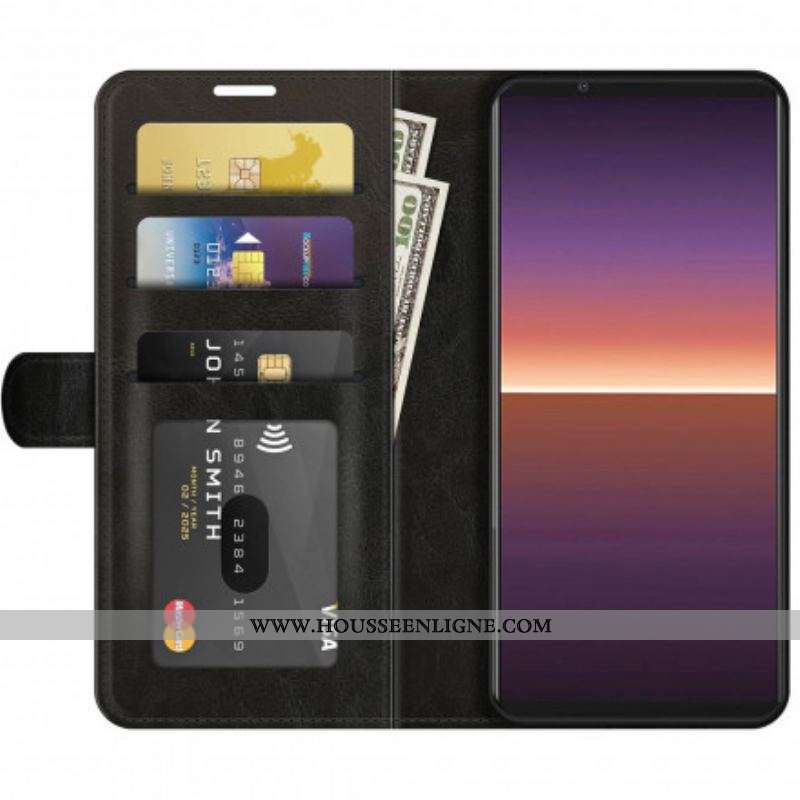 Housse Sony Xperia 1 III Simili Cuir Ultra