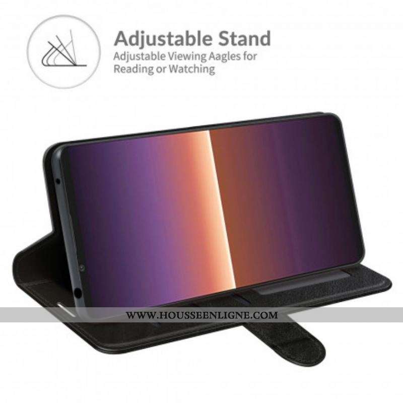 Housse Sony Xperia 1 III Simili Cuir Ultra