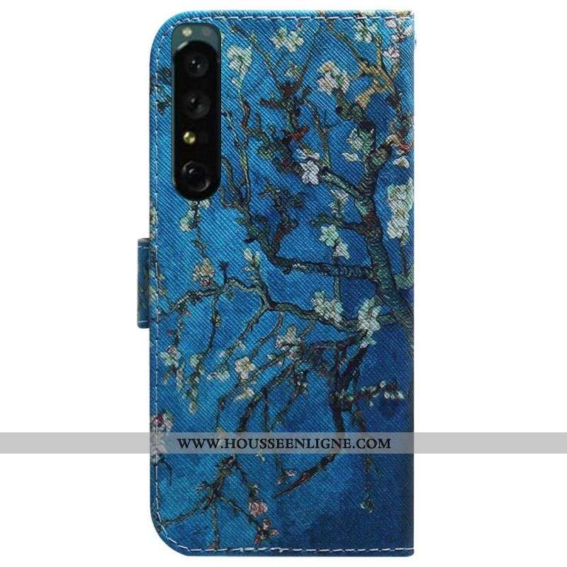 Housse Sony Xperia 1 IV Branches Fleuries