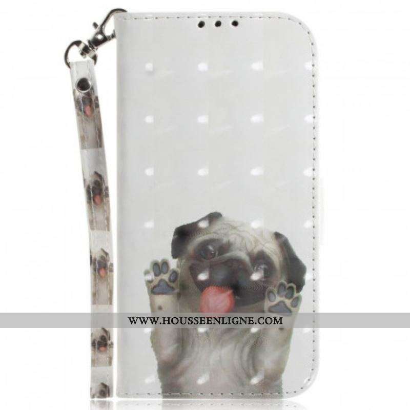 Housse Sony Xperia 1 IV Chien à Lanière