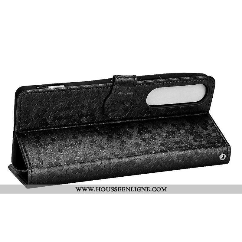 Housse Sony Xperia 1 IV Design 3D à Lanière