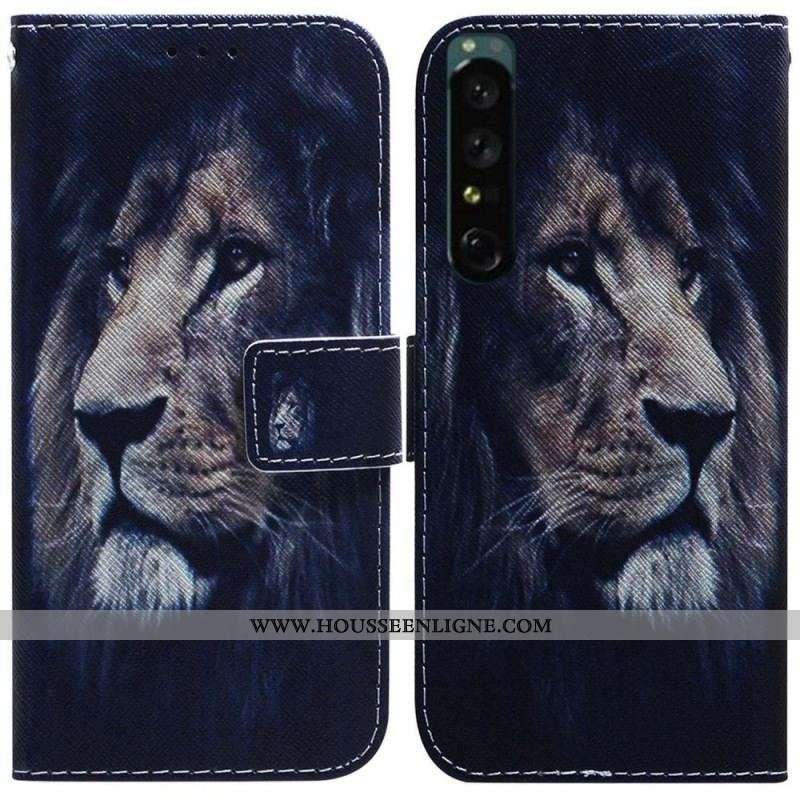 Housse Sony Xperia 1 IV Dreaming Lion