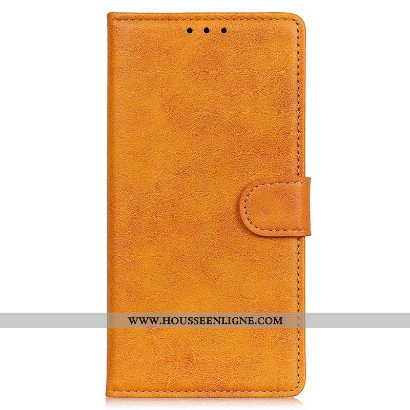 Housse Sony Xperia 1 IV Effet Cuir Mat