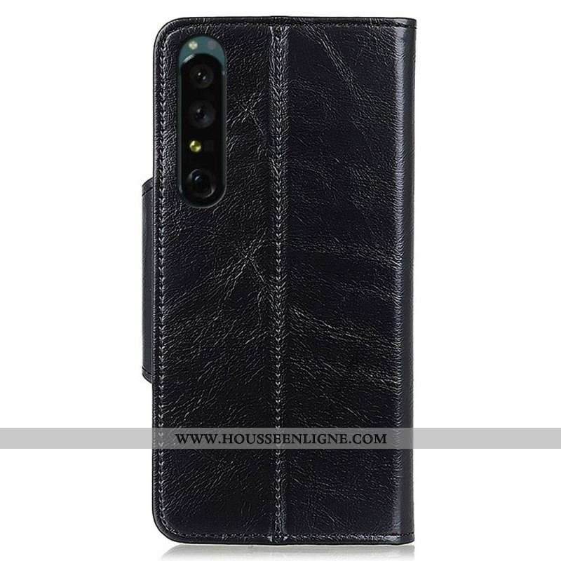 Housse Sony Xperia 1 IV Fermoir Bouton