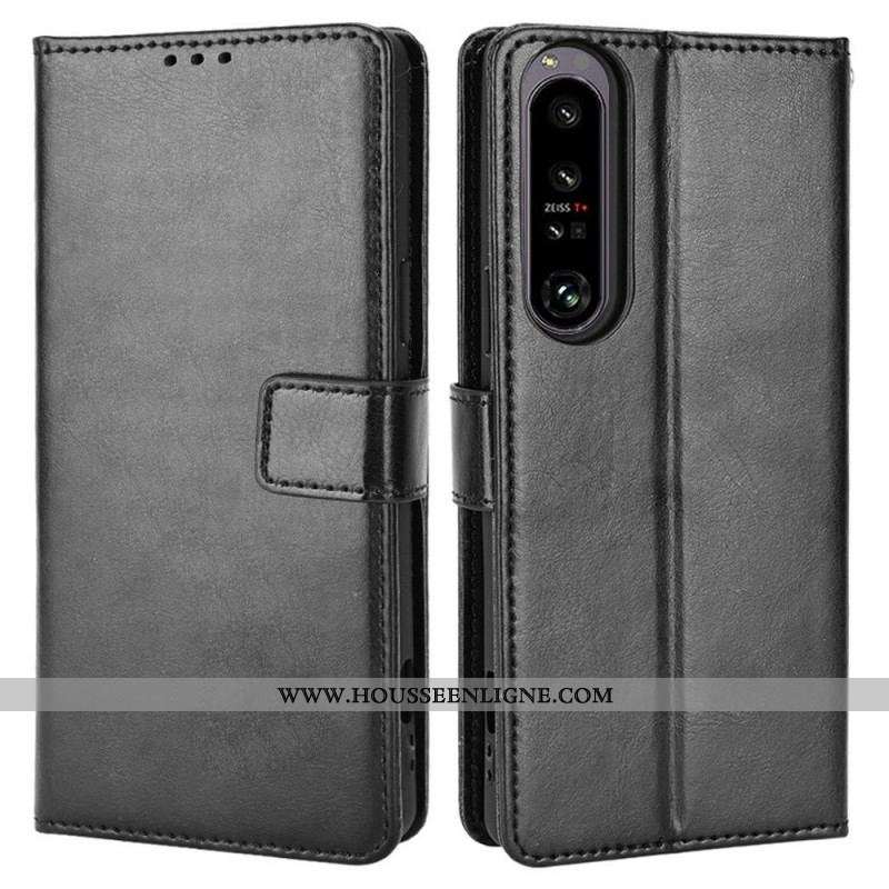 Housse Sony Xperia 1 IV Flashy à Lanière