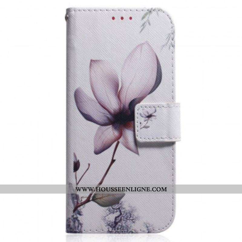 Housse Sony Xperia 1 IV Fleur Rose Vintage