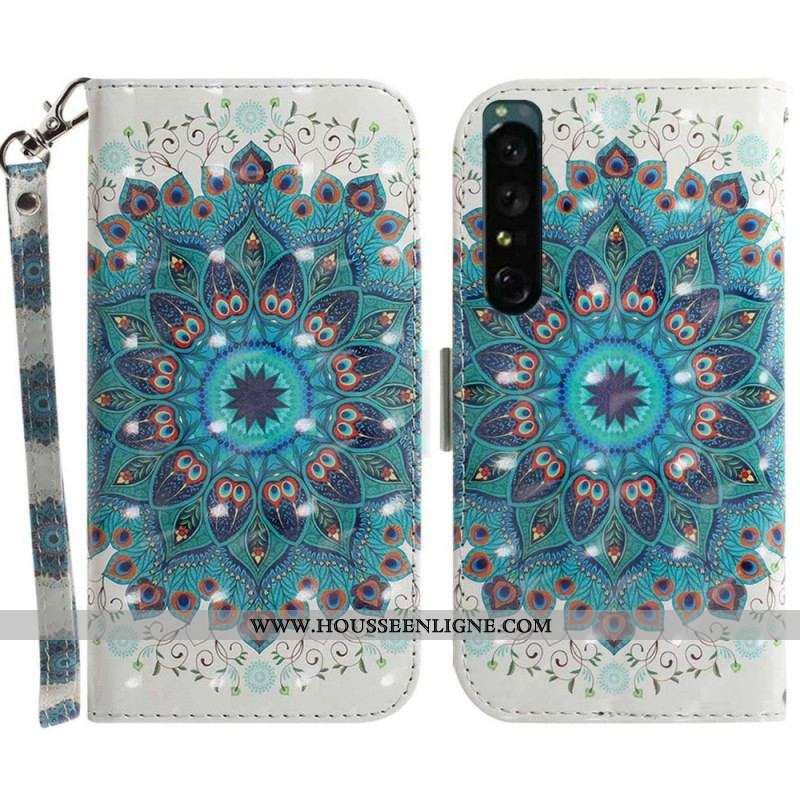 Housse Sony Xperia 1 IV Mandala à Lanière