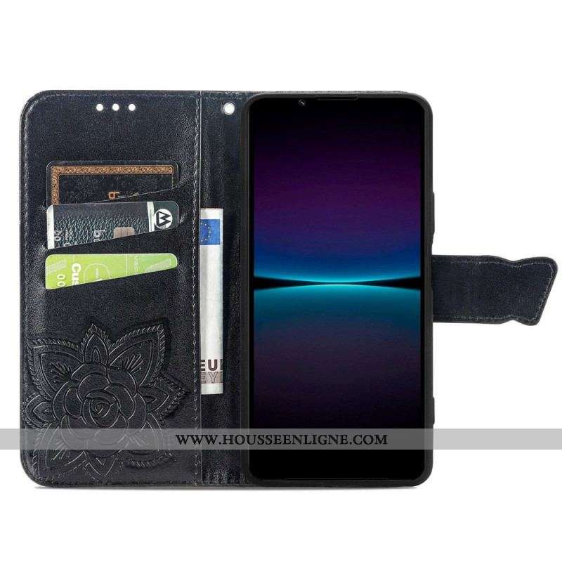 Housse Sony Xperia 1 IV Papillon Baroque