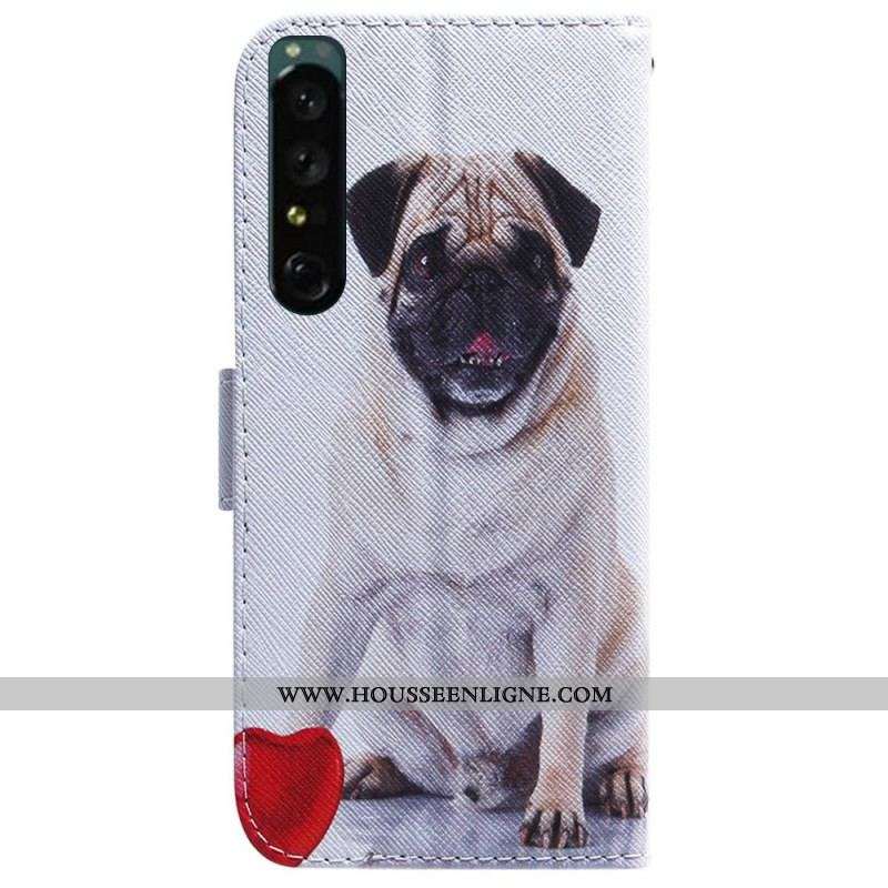 Housse Sony Xperia 1 IV Pug Dog