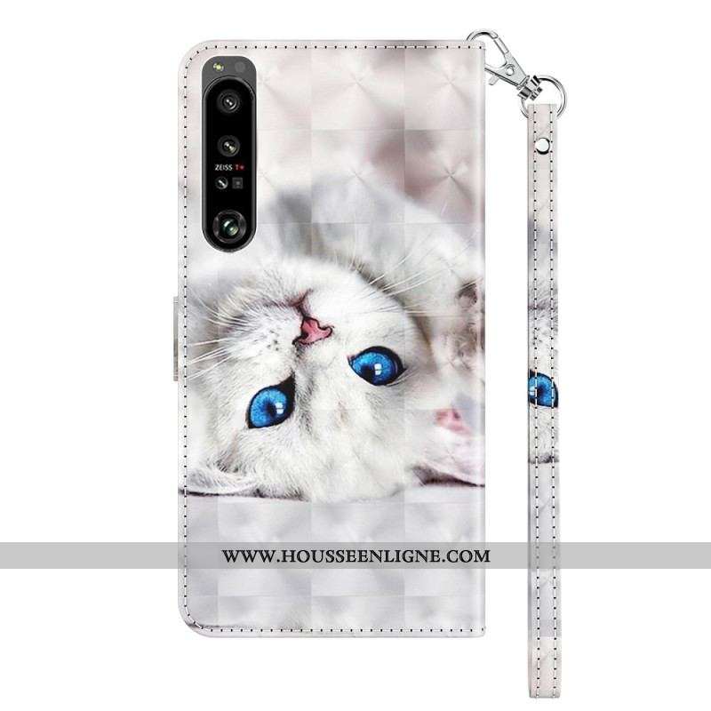 Housse Sony Xperia 1 IV Que des Chats à Lanière