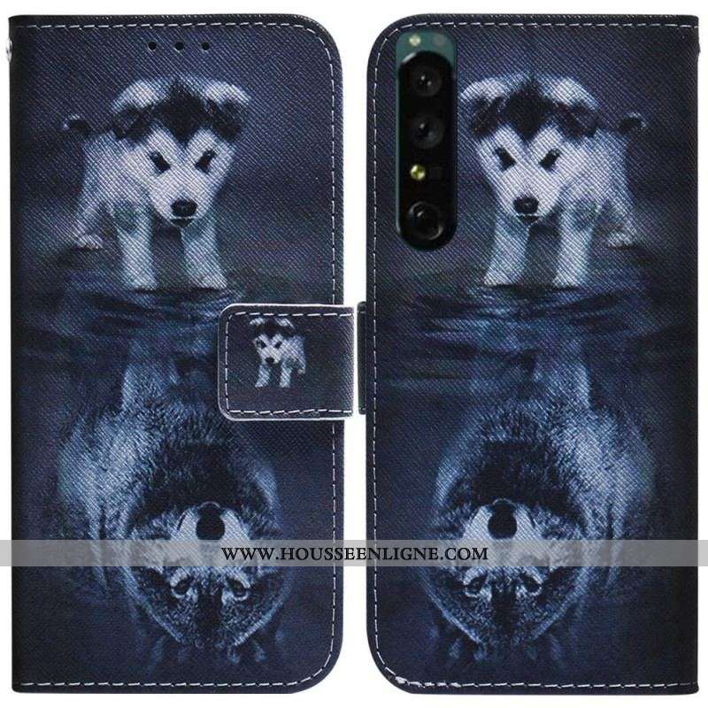 Housse Sony Xperia 1 IV Rêve de Chiot