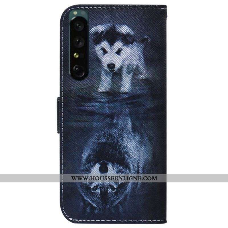 Housse Sony Xperia 1 IV Rêve de Chiot