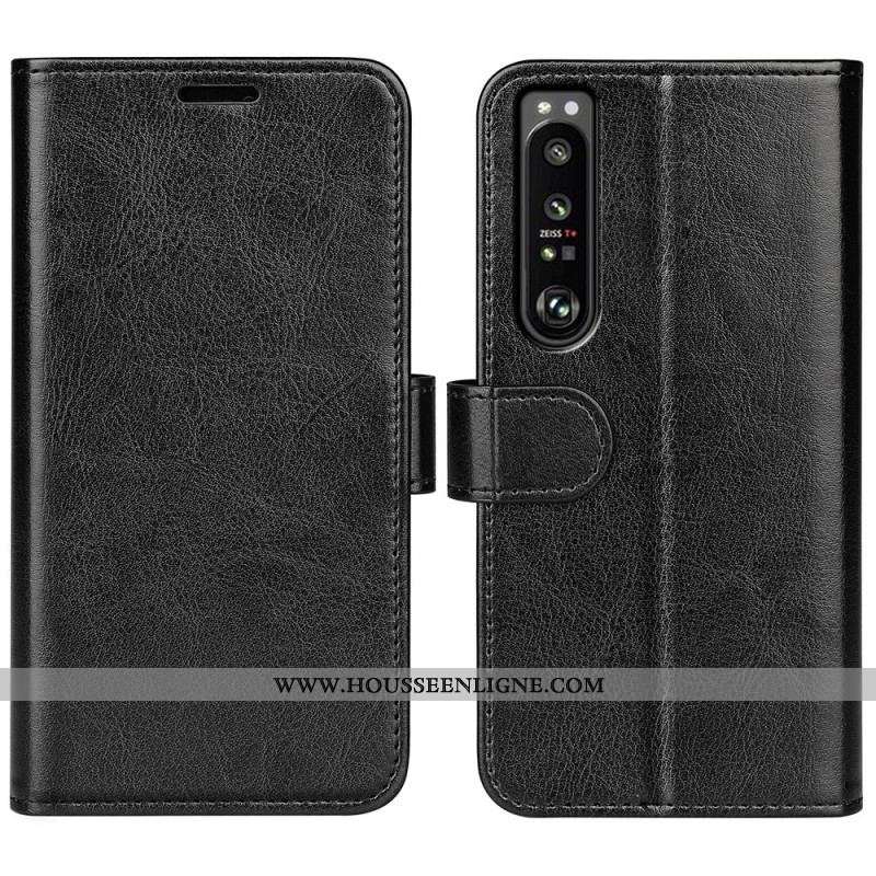 Housse Sony Xperia 1 IV Simili Cuir Vintage