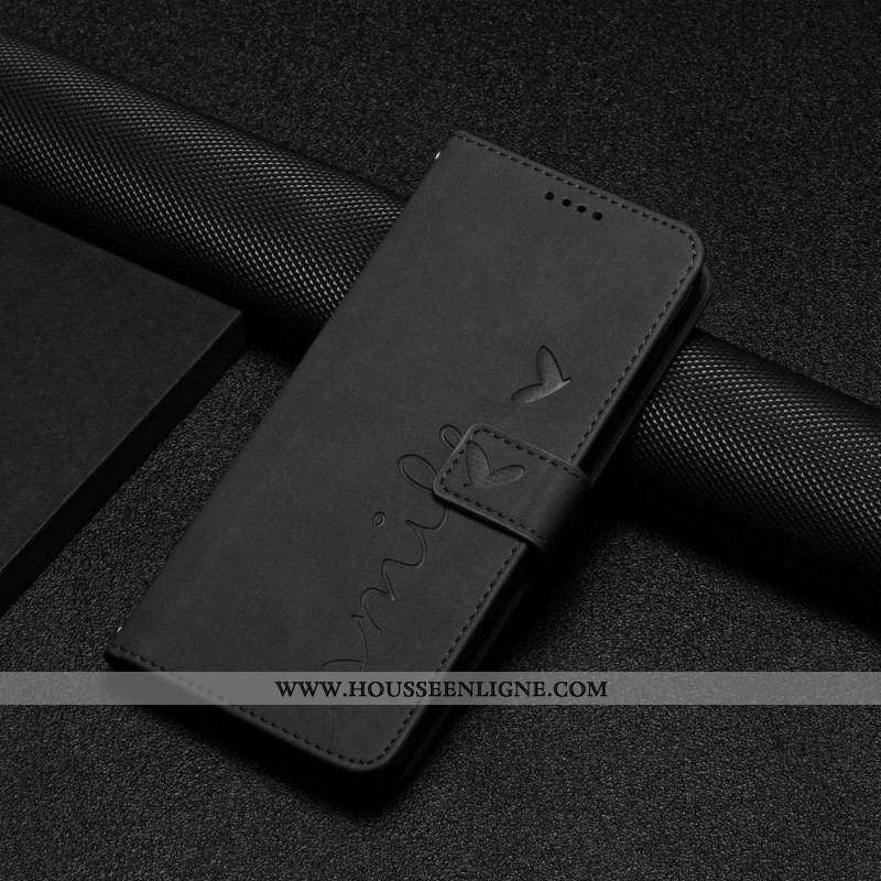Housse Sony Xperia 1 IV Smile avec Lanière