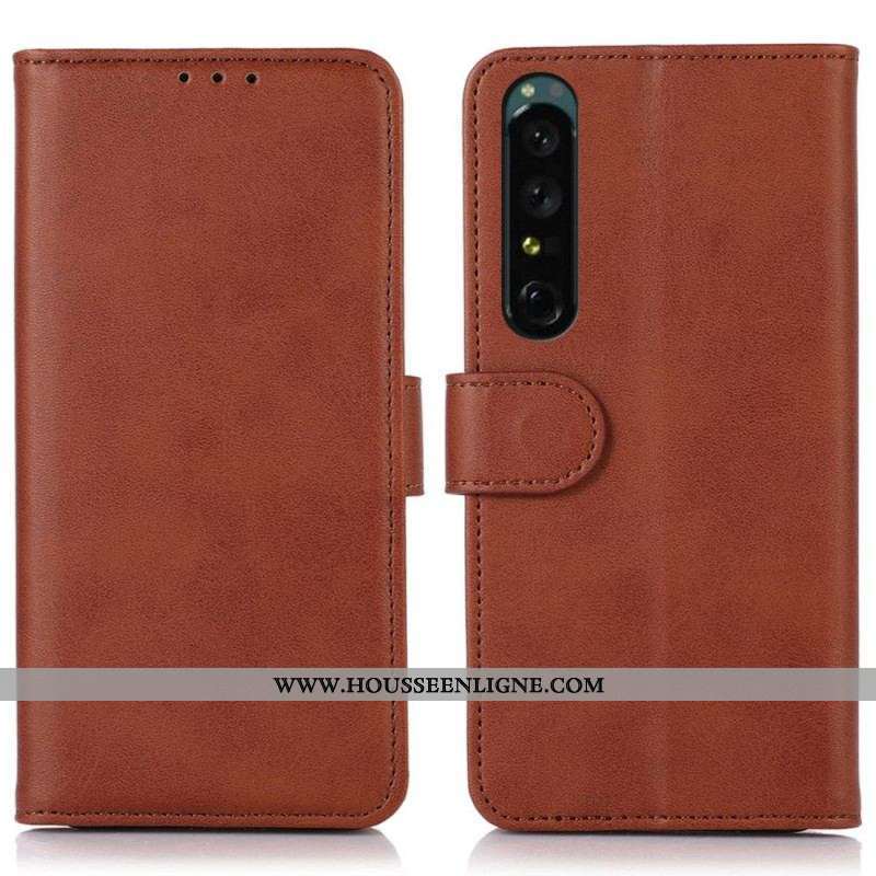 Housse Sony Xperia 1 IV Style Cuir