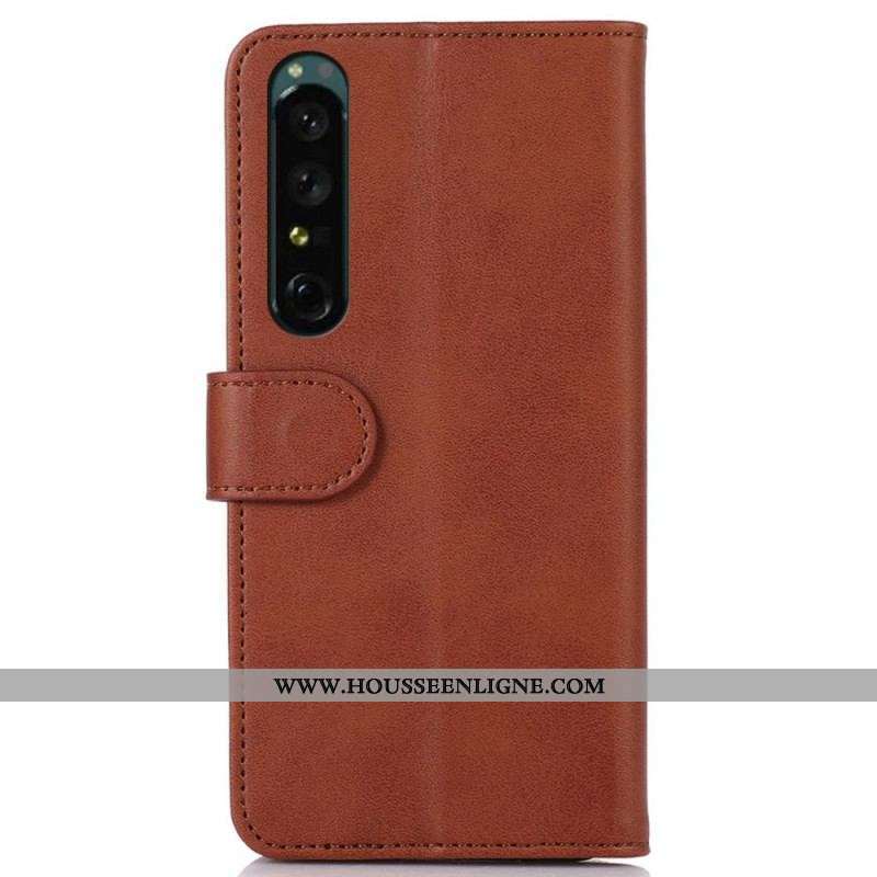 Housse Sony Xperia 1 IV Style Cuir