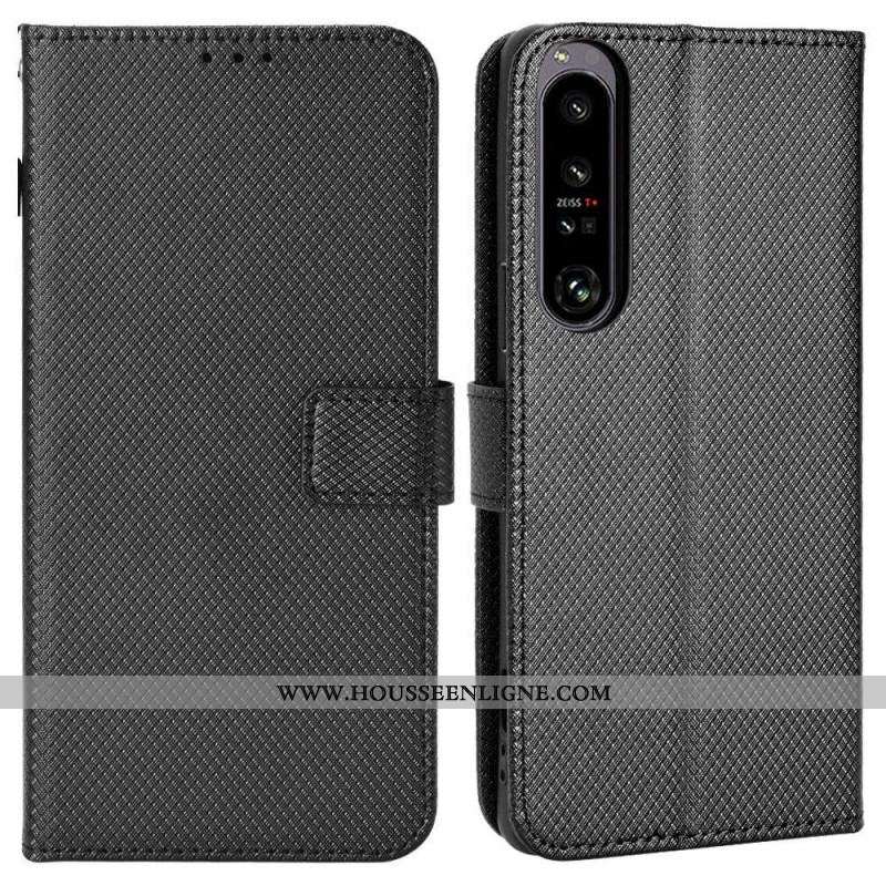 Housse Sony Xperia 1 IV Stylée avec Lanière