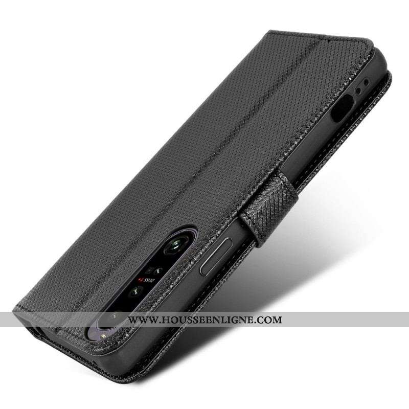 Housse Sony Xperia 1 IV Stylée avec Lanière
