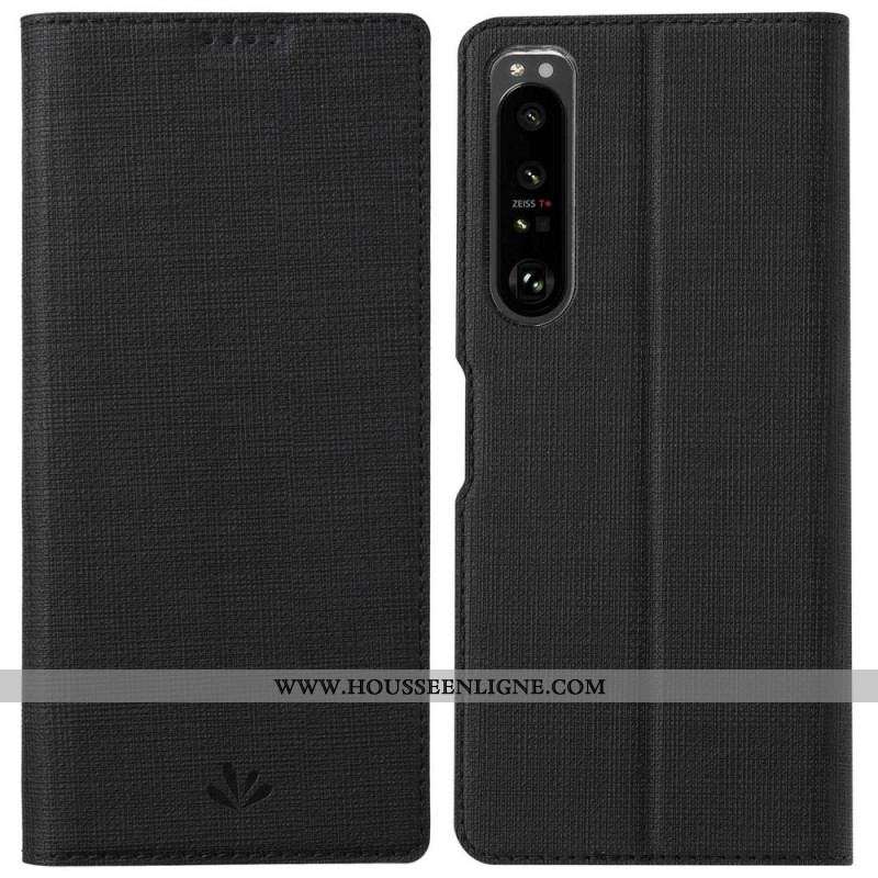 Housse Sony Xperia 1 IV Texture Tissu VILI
