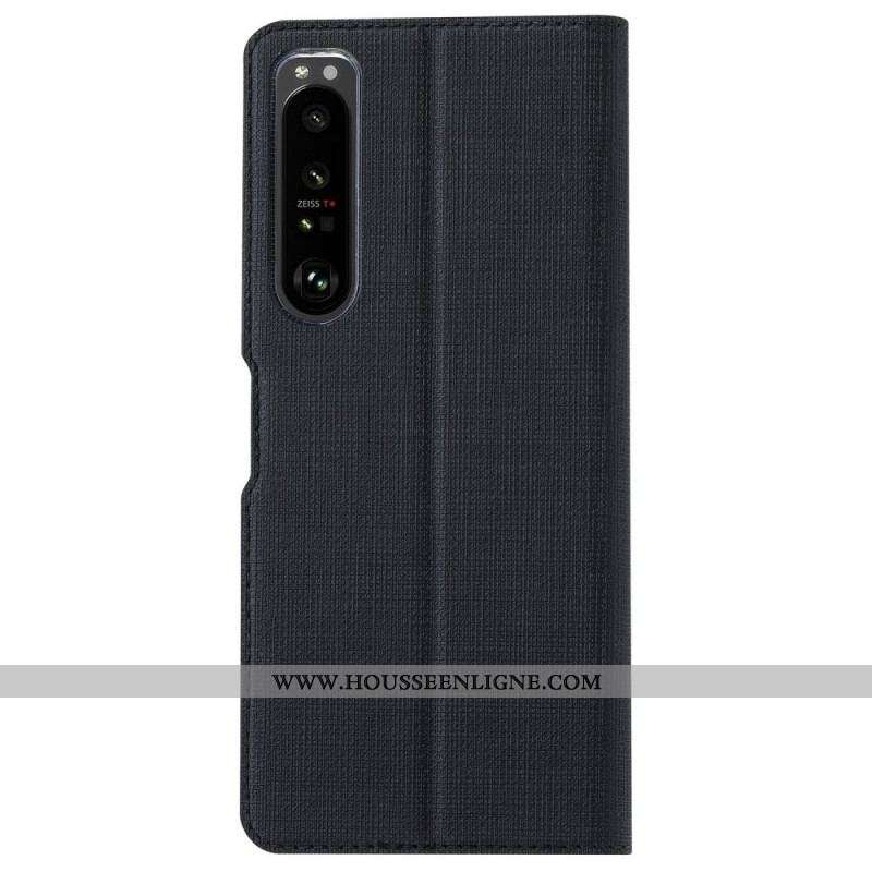 Housse Sony Xperia 1 IV Texture Tissu VILI