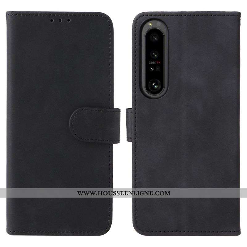 Housse Sony Xperia 1 IV Unie à Lanière