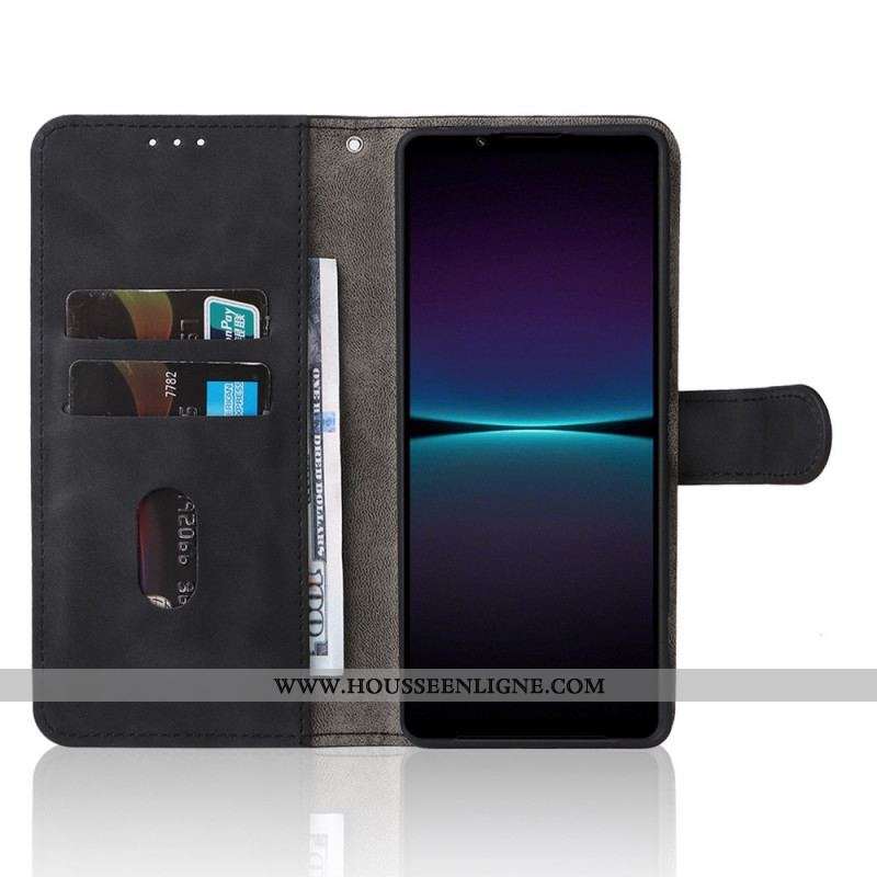 Housse Sony Xperia 1 IV Unie à Lanière