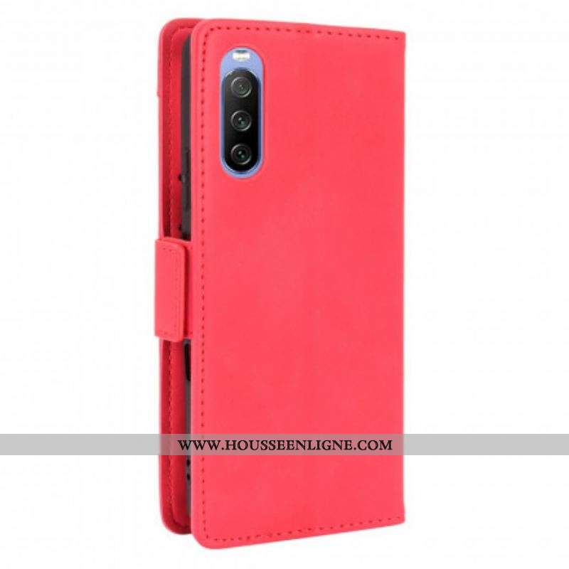 Housse Sony Xperia 10 III Classe Première Multi-Cartes