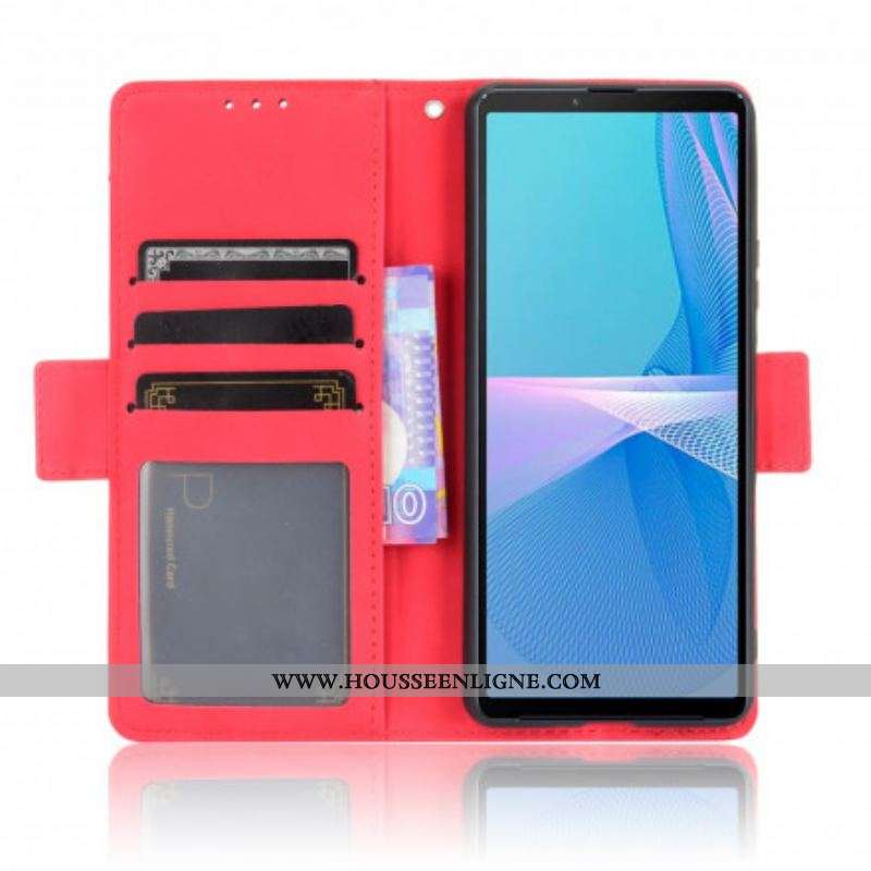 Housse Sony Xperia 10 III Classe Première Multi-Cartes