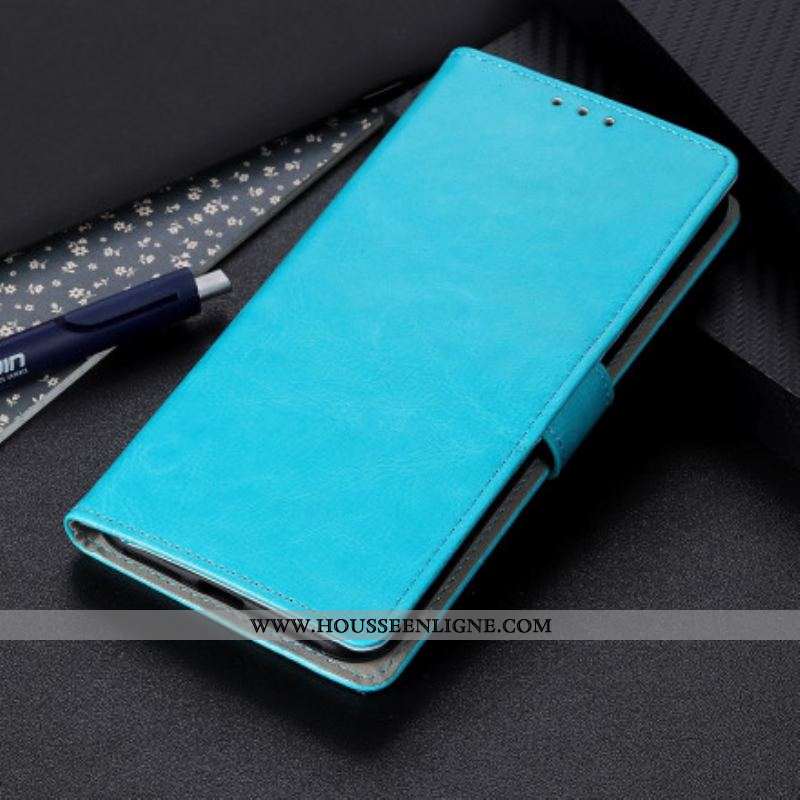 Housse Sony Xperia 10 III Effet Cuir Classique