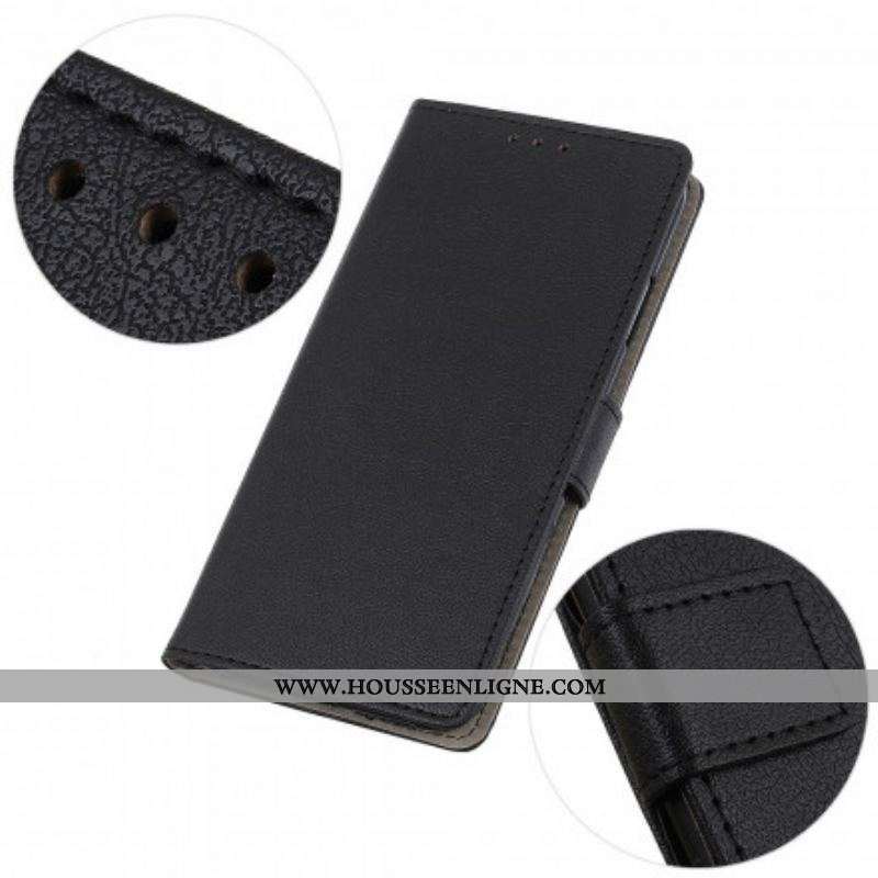 Housse Sony Xperia 10 III Simili Cuir Classique