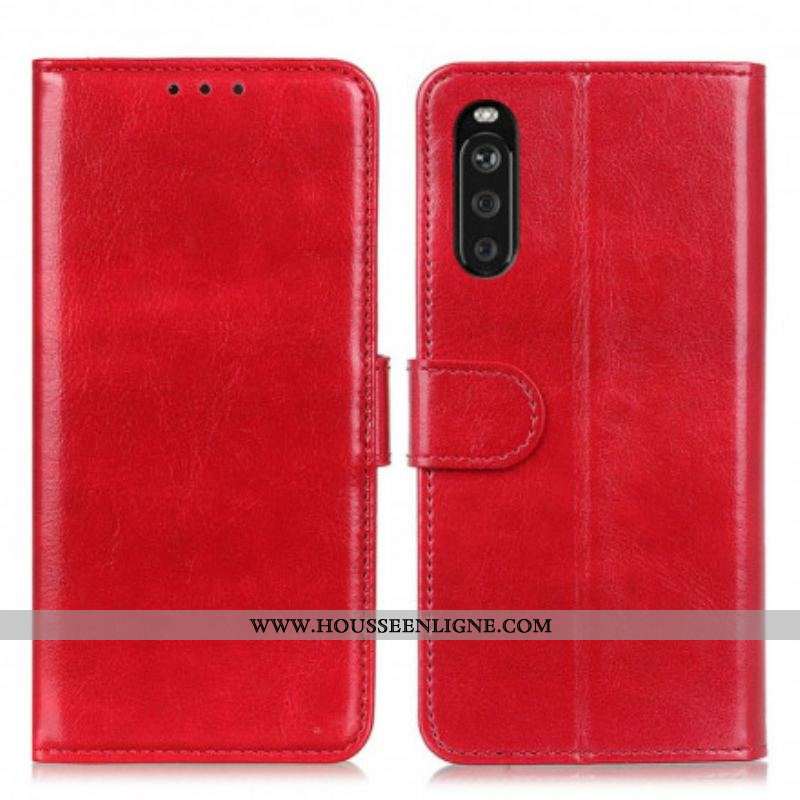 Housse Sony Xperia 10 III Simili Cuir Finesse