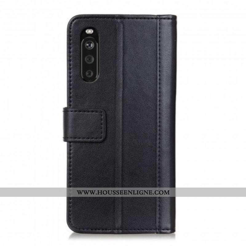 Housse Sony Xperia 10 III Style Cuir Classique