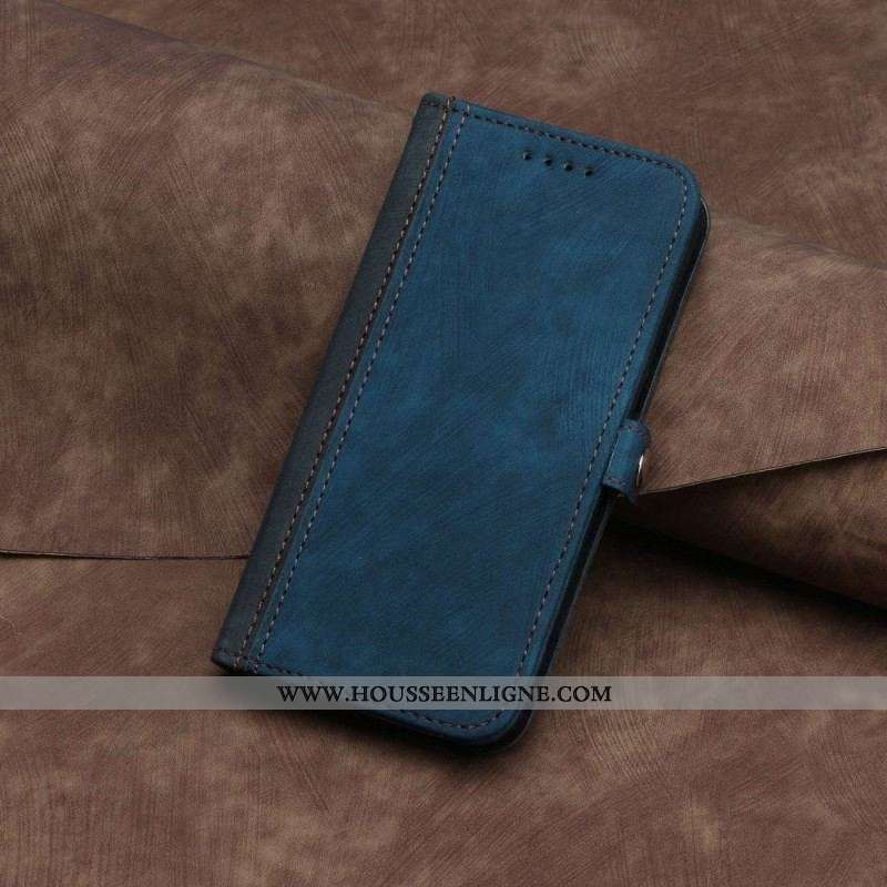 Housse Sony Xperia 10 IV Bicolore avec Lanière