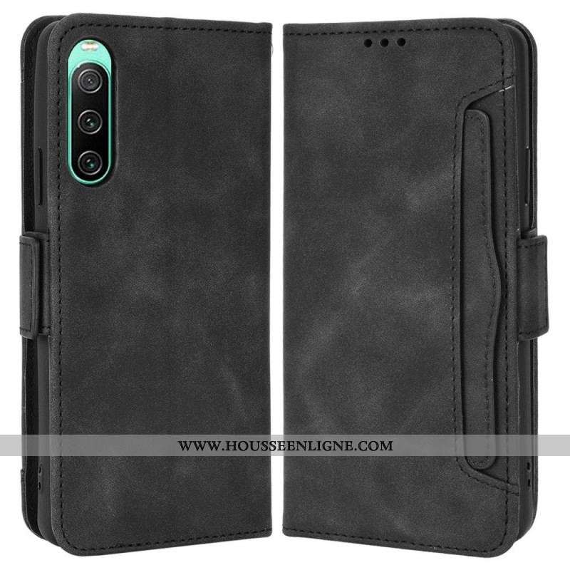 Housse Sony Xperia 10 IV Classe Première Multi-Cartes